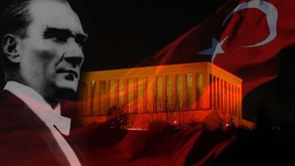 Ebediyete İntikalinin 78. Yıldönümünde Büyük Önder Mustafa Kemal ATATÜRK İlçemizde Düzenlenen Törenle Anıldı.